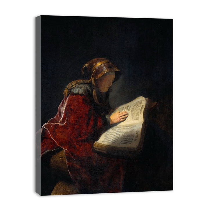 The Prophetess Anna (known as 'Rembrandt's Mother')
 Painting