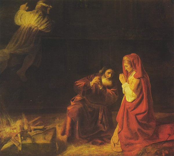 Sacrifice of Manoah. Detail 