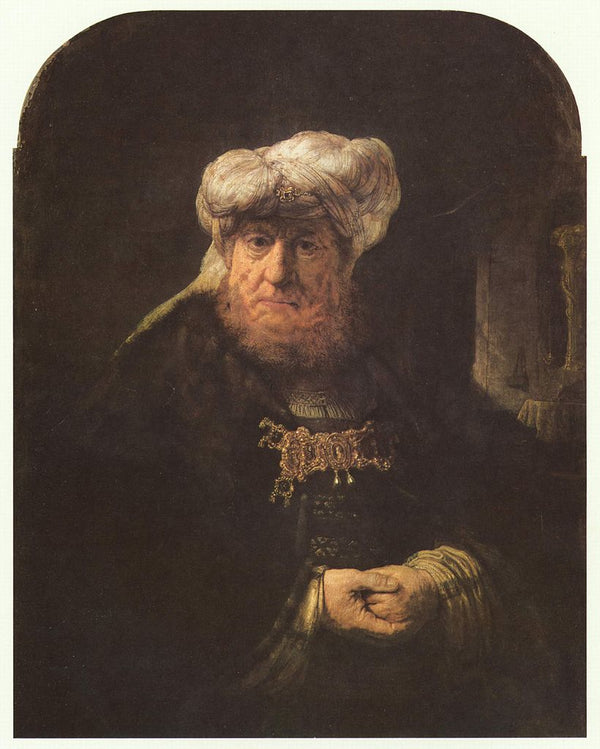 A man in oriental dress 