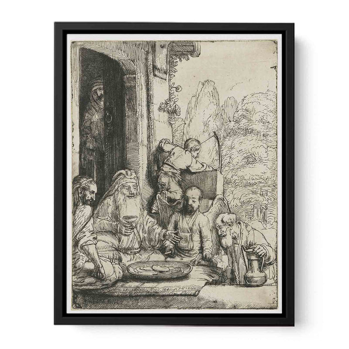 Abraham Entertaining the Angels
 Painting