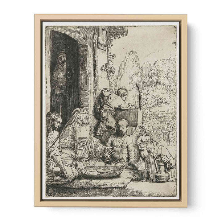 Abraham Entertaining the Angels
 Painting