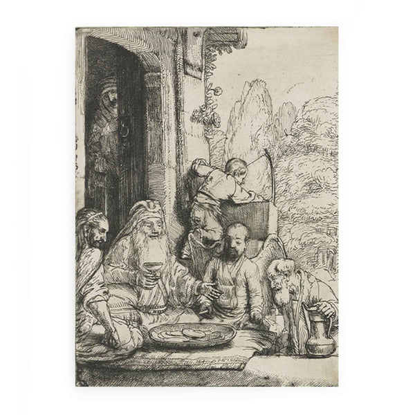Abraham Entertaining the Angels
 Painting