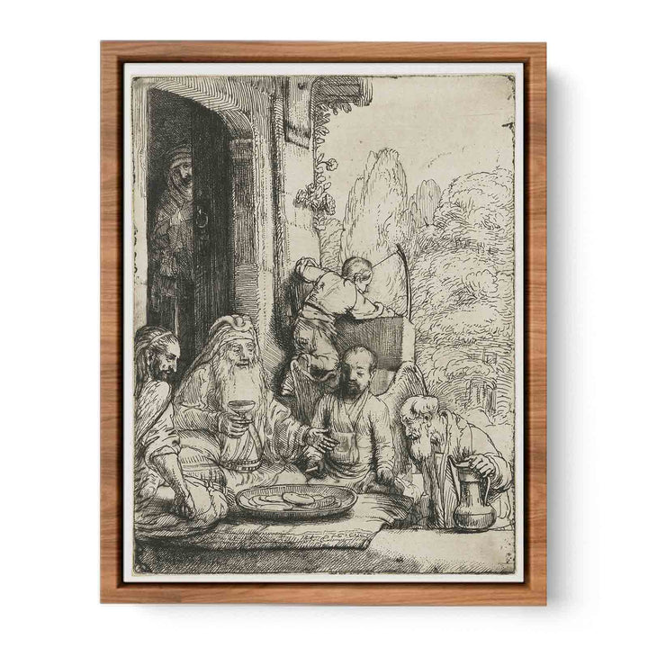 Abraham Entertaining the Angels
 Painting