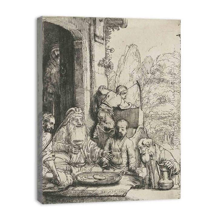 Abraham Entertaining the Angels
 Painting