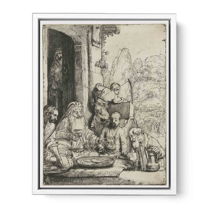 Abraham Entertaining the Angels
 Painting