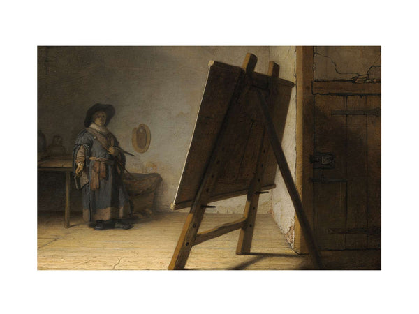 The Artist in his Studio 1626-28
 Painting