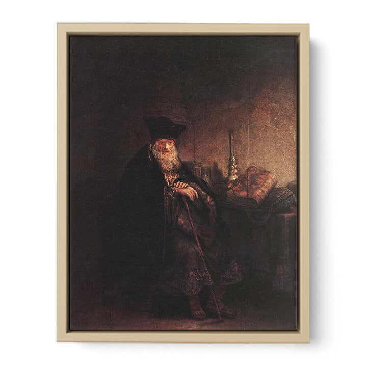 Old Rabbi 1642 Painting