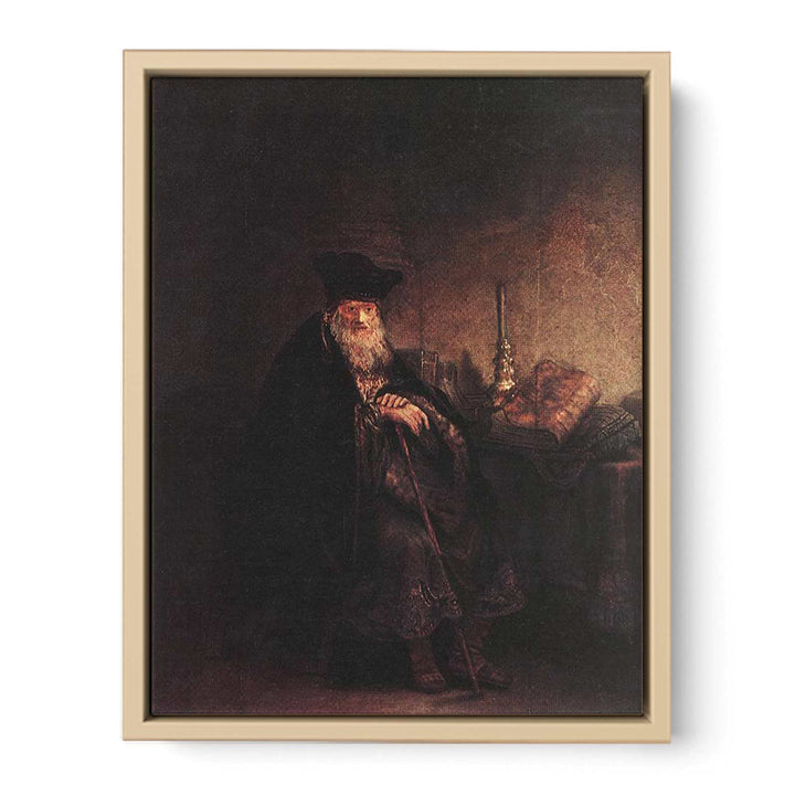 Old Rabbi 1642 Painting