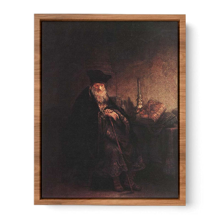 Old Rabbi 1642 Painting