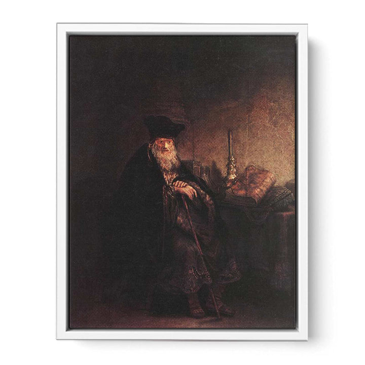 Old Rabbi 1642 Painting