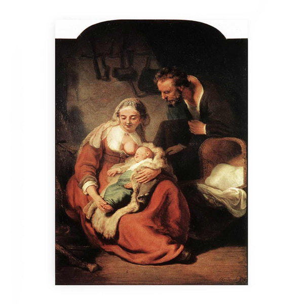 The Holy Family 1630s Painting