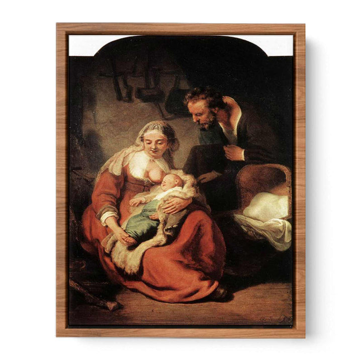 The Holy Family 1630s Painting