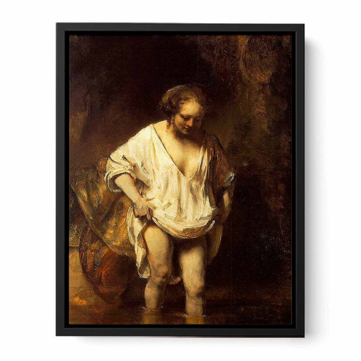 Hendrickje Bathing in a River 1654
 Painting