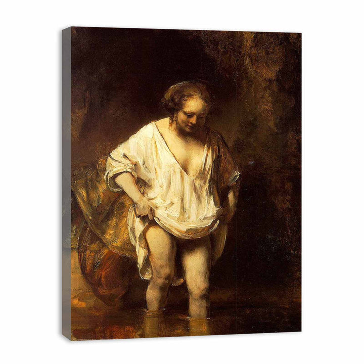 Hendrickje Bathing in a River 1654
 Painting