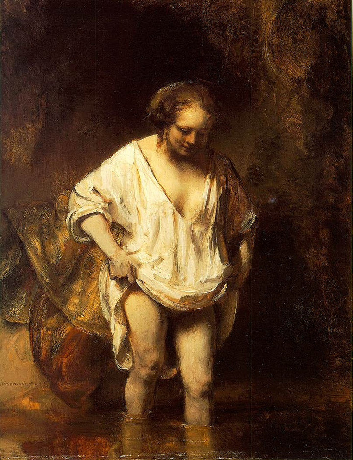 Hendrickje Bathing in a River 1654 