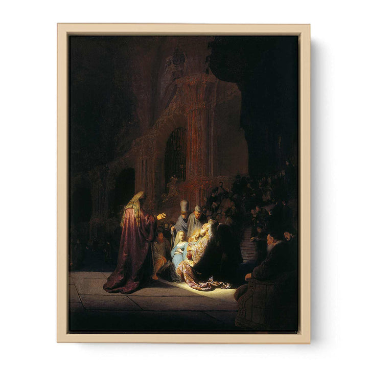 The Presentation of Jesus in the Temple Painting