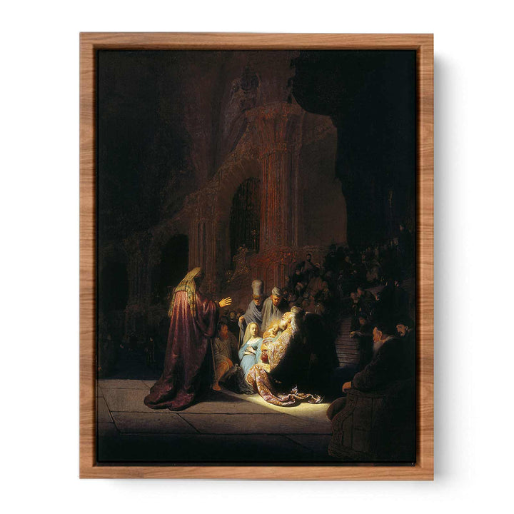 The Presentation of Jesus in the Temple Painting