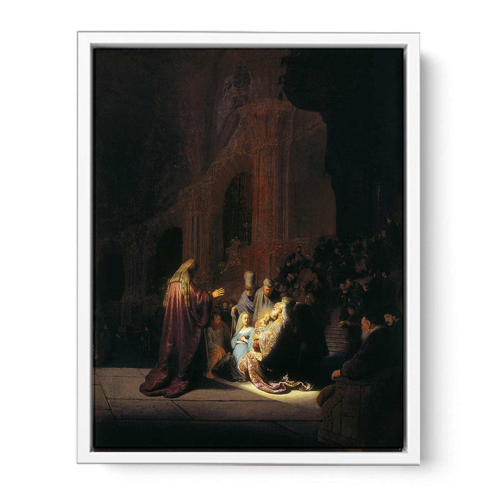 The Presentation of Jesus in the Temple Painting