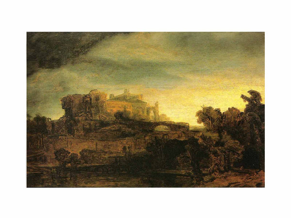 Landscape with a Castle
 Painting