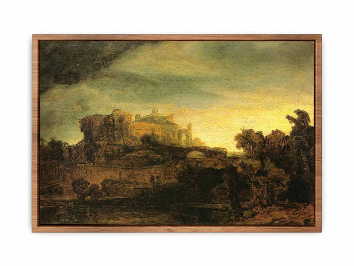 Landscape with a Castle
 Painting