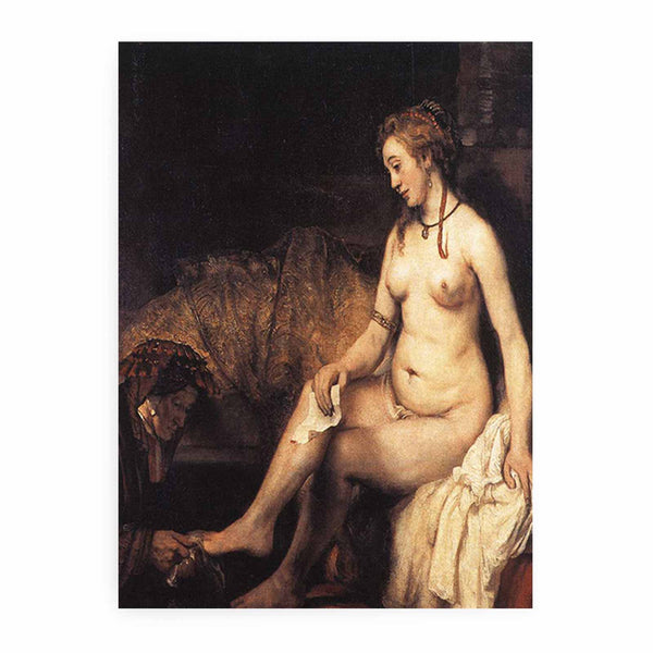 Bathsheba at Her Bath 1654
 Painting