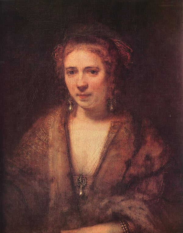 Portrait of Hendrickje Stoffels 
