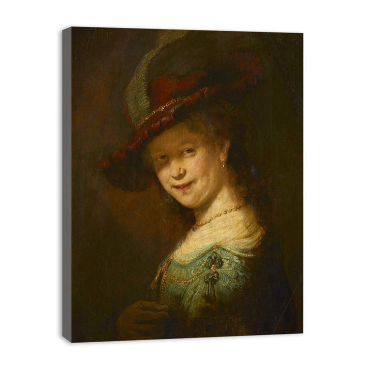 Portrait of the Young Saskia 1633
 Painting