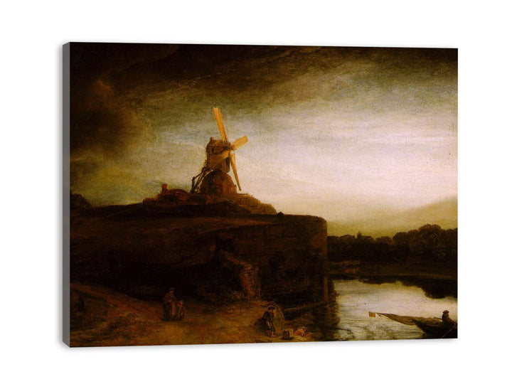 The Mill c. 1650
 Painting