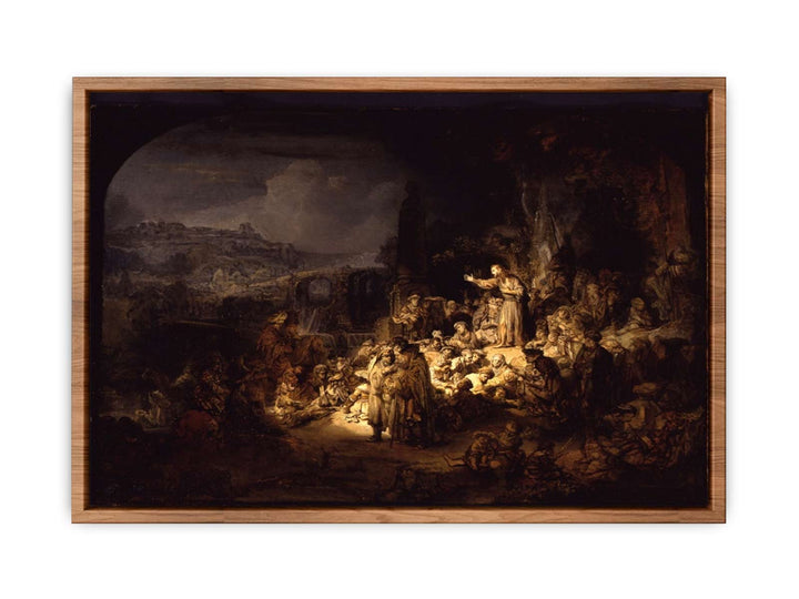St. John The Baptist Preaching
 Painting