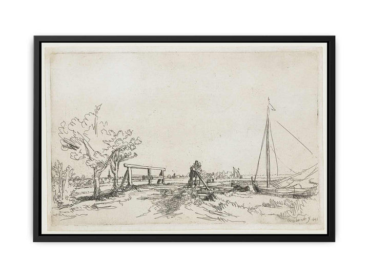 Six's Bridge Painting