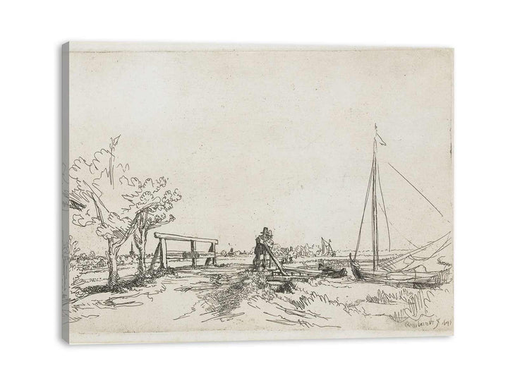Six's Bridge Painting