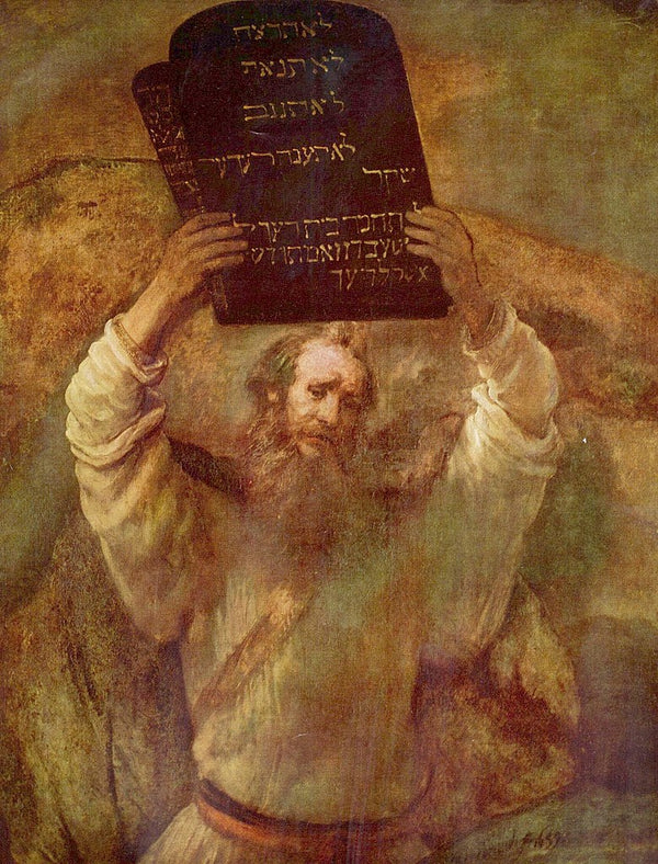 Moses Smashing the Tables of the Law 