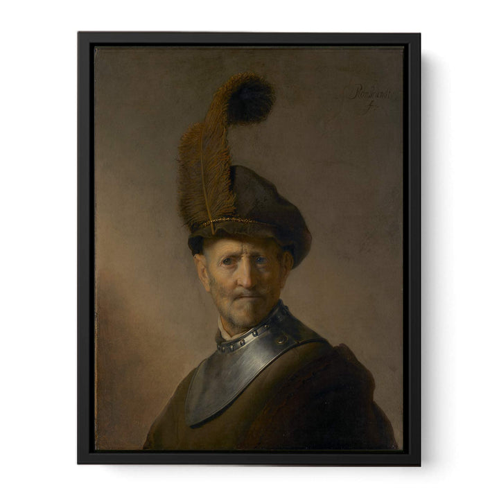 An Old Man in Military Costume
 Painting