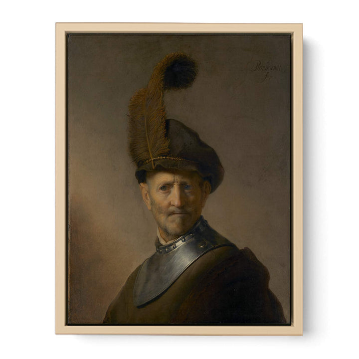 An Old Man in Military Costume
 Painting