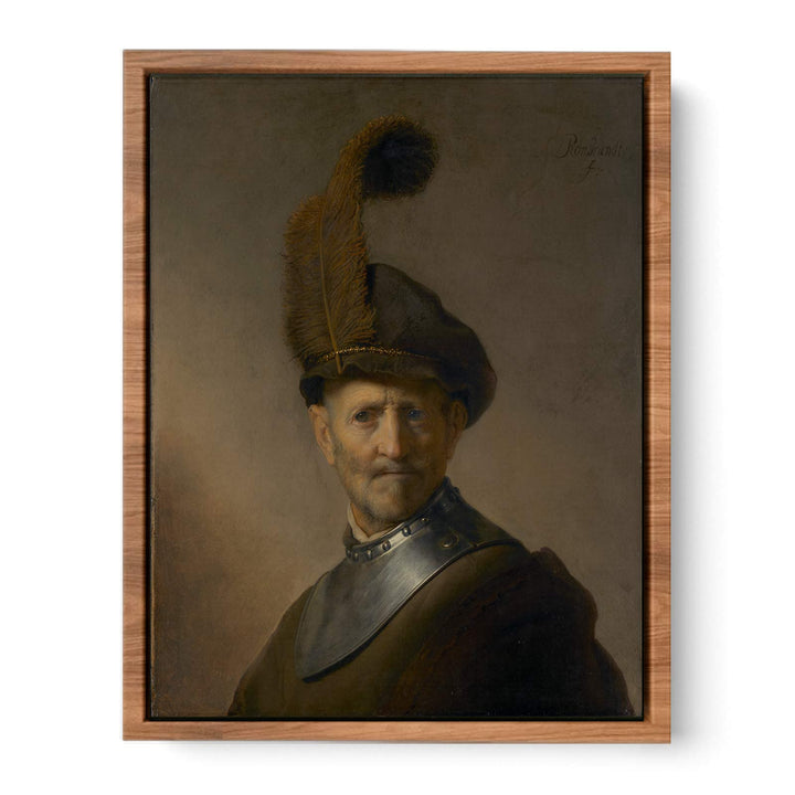 An Old Man in Military Costume
 Painting