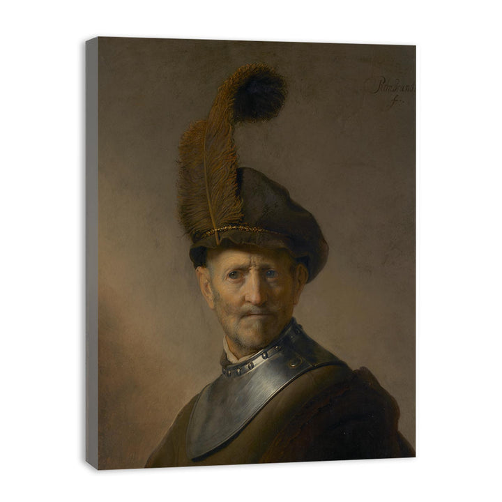 An Old Man in Military Costume
 Painting