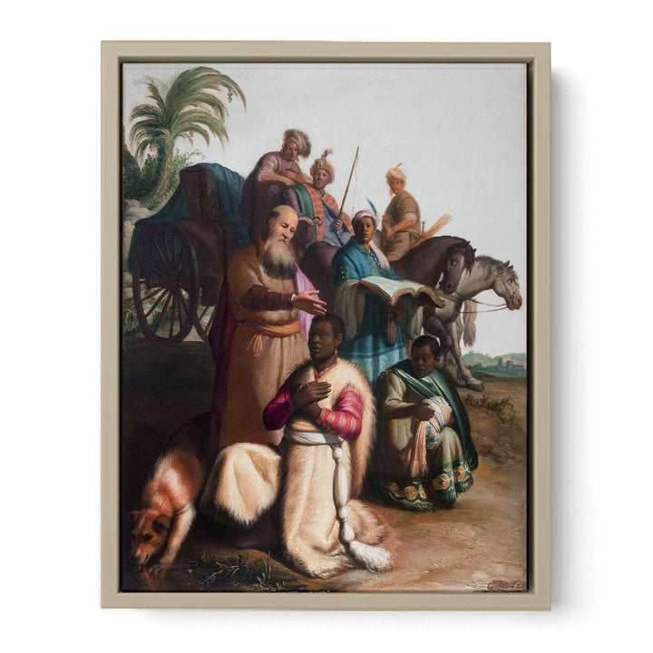 The Baptism Of The Eunuch
 Painting