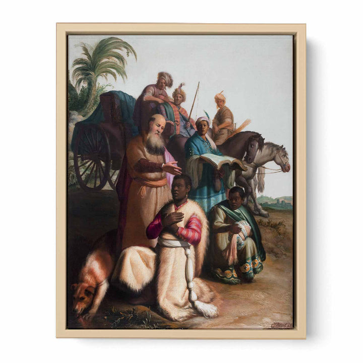 The Baptism Of The Eunuch
 Painting