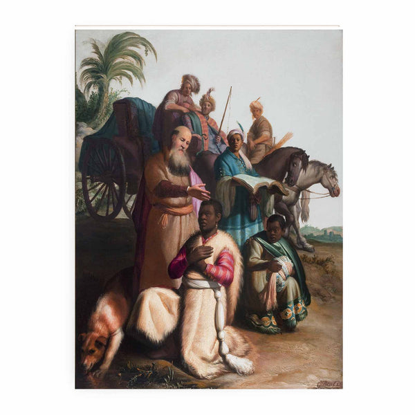 The Baptism Of The Eunuch
 Painting