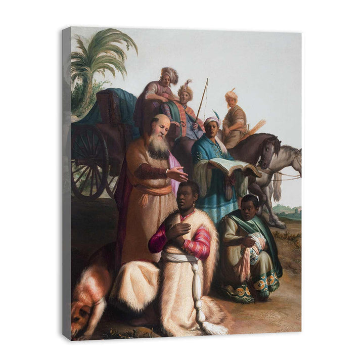 The Baptism Of The Eunuch
 Painting