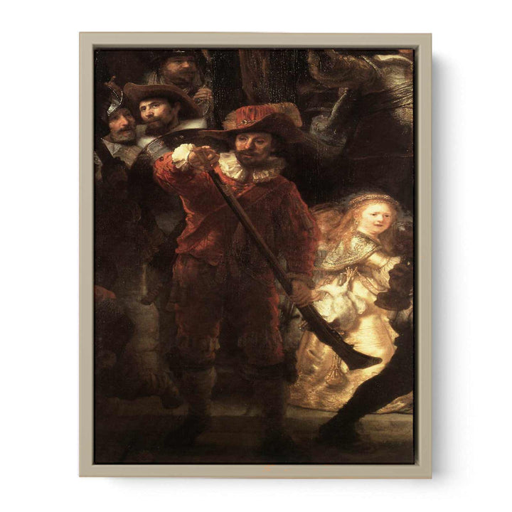 The Nightwatch (detail-2) 1642 Painting