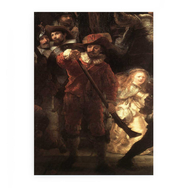 The Nightwatch (detail-2) 1642 Painting