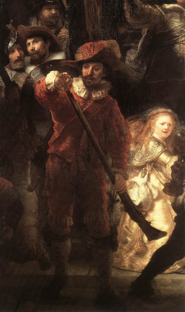 The Nightwatch (detail-2) 1642 