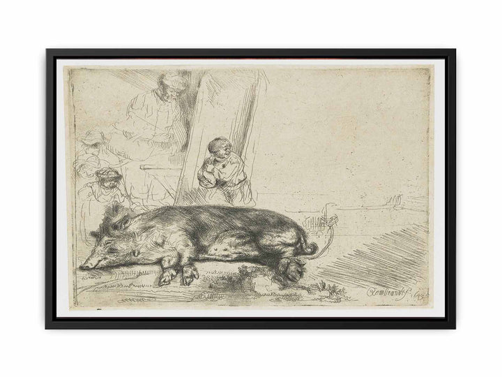 A Hog Painting