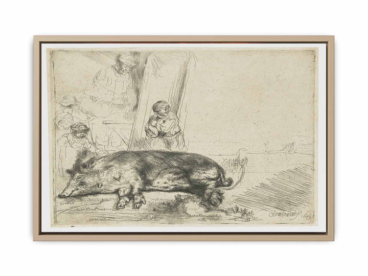 A Hog Painting