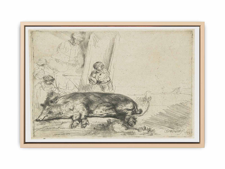 A Hog Painting
