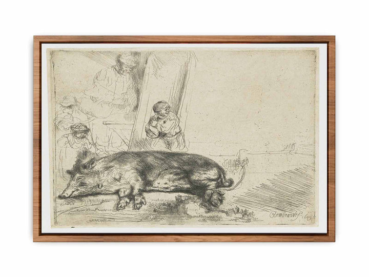 A Hog Painting