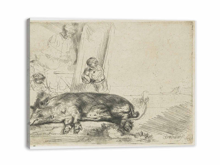 A Hog Painting