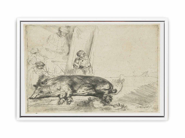 A Hog Painting