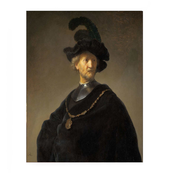 Old Man with a Gold Chain Painting